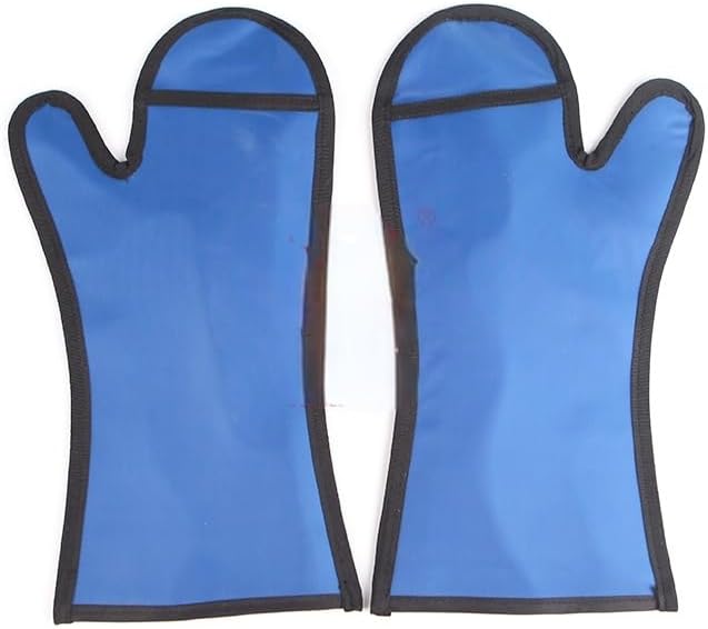 X-ray Protective Gloves for Veterinary,0.5mmpb,Radiation Safety Leaded Gloves for X-Ray MRI CT Radiation Protection-VET MITTS