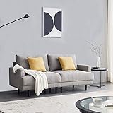schlafsofas zweisitzer Massivholzrahmen und Beine mit 100% Polyesterpolsterung