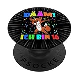 Photo Gallery dabbing foxicorn - bääm ich bin 16 bambini 16° compleanno festa popsockets popgrip intercambiabile Photo Gallery dabbing foxicorn - bääm ich bin 16 bambini 16° compleanno festa popsockets popgrip intercambiabile