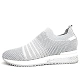  La Strada Damenschuhe Sneaker Low Slipper Silber Freizeit, Schuhgröße:41 EU