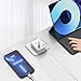 European Travel Plug Adapter with 1 USB ,Type C,2 American Outlets International Power Adaptor for EU Italy Spain France Germany Greece Israel