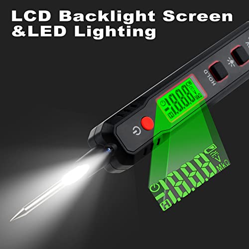 Land Car Circuit Tester Automotive 0.8-100V Dc/Ac Digital Light Voltage Tester,Auto Voltage Tester Electric Probe Test Pen,Heavy Duty Light Tester With Voltmeter #TOP3