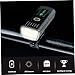 AZIDWERYQ Front Bike Light USB Rechargeable Headlights 4 Modes 250 Lm Cycling Front Light Waterproof Bike Head Light for Night Riding Headlights Front