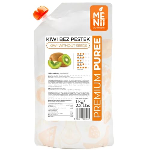 Puré Premium de Kiwi Bebidas-Tortas-Postres-Helados-Gastronomía Fruta Kiwi Puré Smoothie Fruta Exótica