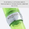 Monteverde MONZA FOUNTAIN PEN (WITH INK VIALS), GREEN; FLEX NIB