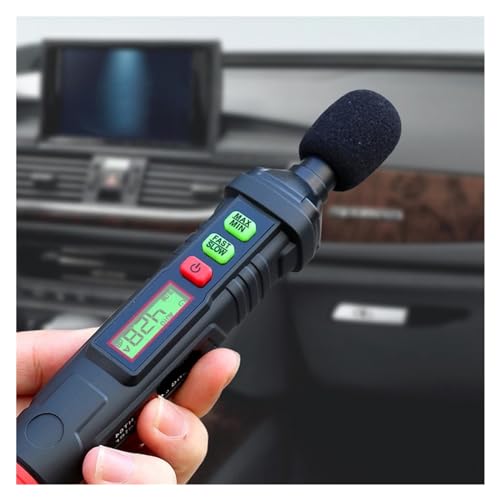 Sonomètre numérique HT64 portable 30-130dBA avec fonction Max/Min - 6
