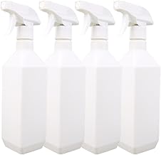 ENN LLC Blackout Spray Bottles, 500ml Alcohol Safe Misting Containers, Set of 4