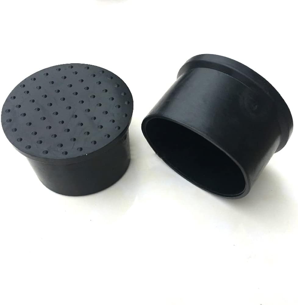 Gummi-Endkappen, Abdeckungen, Bolzenkappen, 10 Stück/Set, schwarz, Stuhl, Tischfüße, Stock, Rohr, Schläuche, Endabdeckkappen, Kappe, PVC-Gummi, 6 mm ~ 63 mm, zur Auswahl (Farbe: 10 Stück, Größe: 30 mm