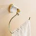CBXSF Portasciugamani In Porcellana Bianca E Blu Antico Portasciugamani Appesi Portasciugamani In Oro Rosa Accessori Per Il Bagno Accessori Per Il Bagno