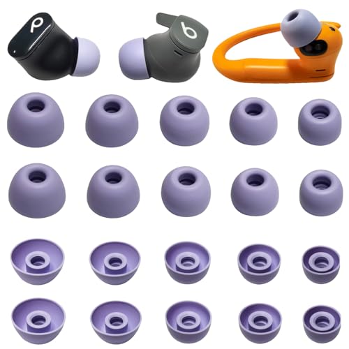 Beats�C���z���p�V���R���C���[�`�b�v �����p�`�b�v Beats Studio Buds�AFit Pro�ASolo Buds�APowerbeats Pro 2�A10�g 5�T�C�Y (XS/S/M/L/XL) (�p�[�v��)