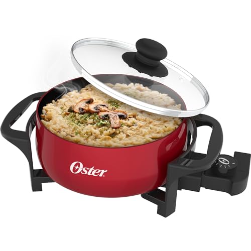 Panela Elétrica para Fondue Red Oster 2 em 1-220V