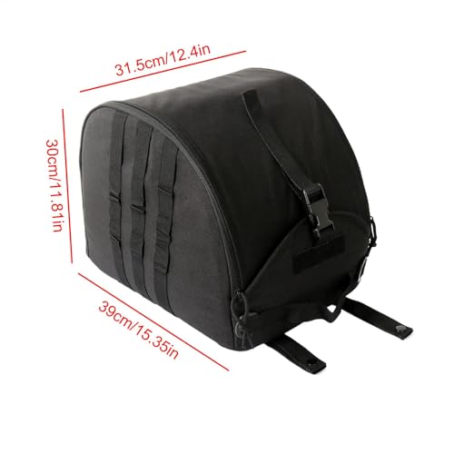 Grand porte-chapeau de sécurité pour vélo et moto avec fermeture coulissante solide