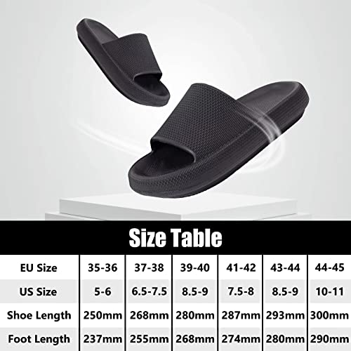 Somic Dames Heren Doucheslippers Indoor Huisschoenen Zwembadschoenen Dikke Zolen Antislip Pantoffels Strand Sandalen 4 Kleuren 36-45EU - Afbeelding 8