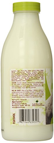 Alpen Secrets Goat Milk Foaming Milk Bath with Olive Oil, 28.7 Fluid Ounce (Pack of 2)