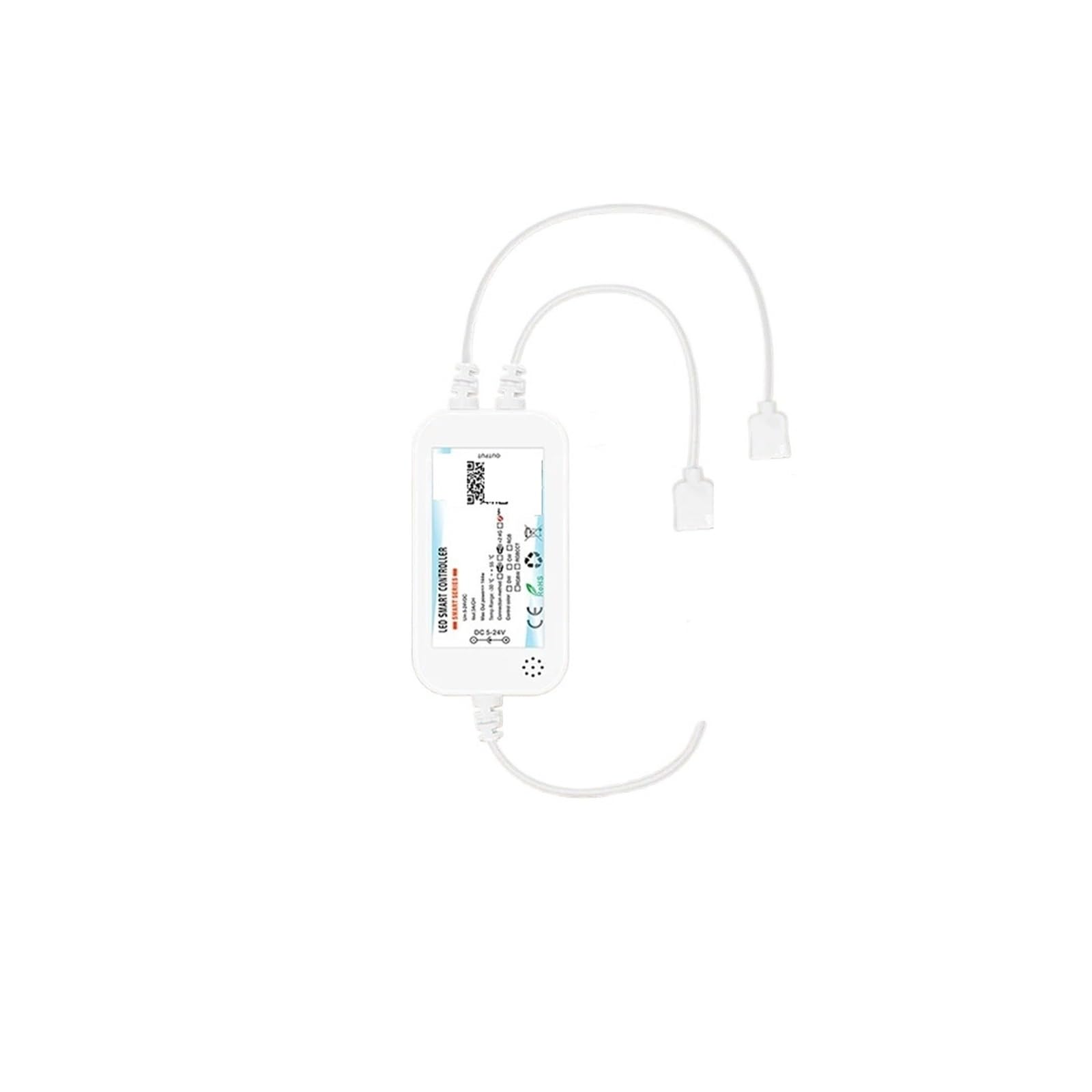 Controlador LED de doble salida para tiras RGBCCT y RGB en salones