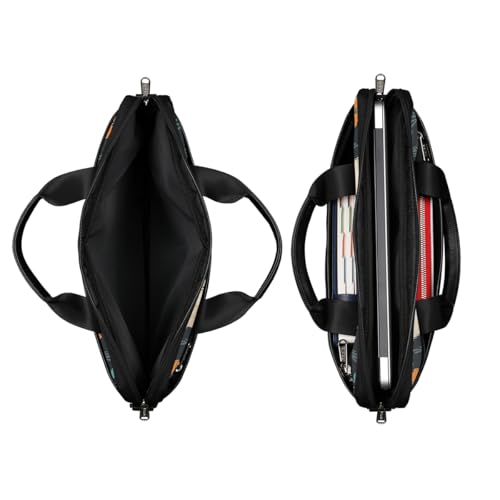 Bolso para portátil con diseño floral y correa ajustable 15 pulgadas miniatura 5