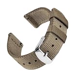 Archer Watch Straps - Nylonowy pasek do zegarka z szybkozłączką Premium (Khaki, 22mm)