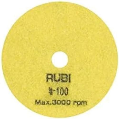 Rubi - Disco Diamante Para Pulir Seco Ø100 Mm - Grano #100 (62971)