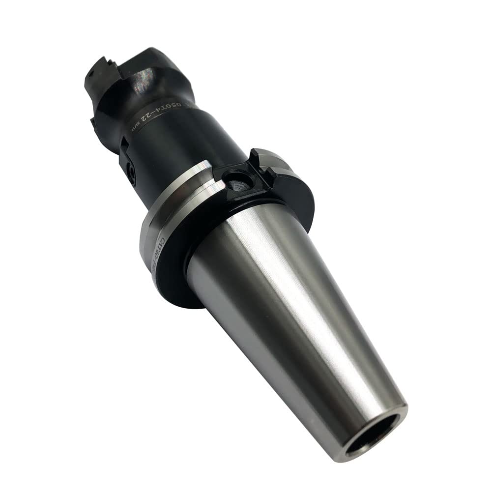 Face Milling Cutter BAP300R 50-22-4T with T8 wrench + CAT40 FMB22 Mill Arbor for APMT1135PDER Carbide Milling Inserts
