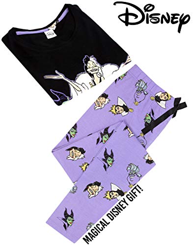 Disney Villains Pajamas Womens Lounge-pants & T-Shirt Pjs Set4