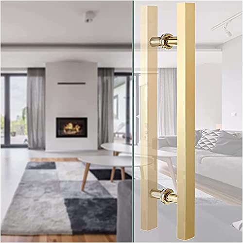 Poignée de porte coulissante en H pour rénover une porte de grange
