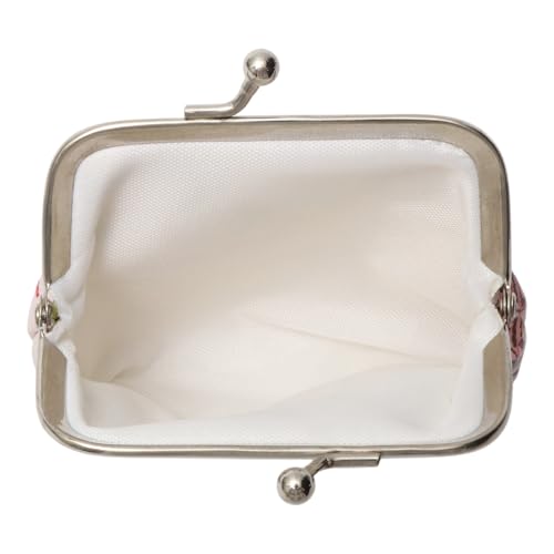 Generic 1Pcs Pouch Wallet Long Cat Snap Purse PU Leather Pink 9x8cm3