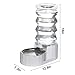 RIZZARI Large Gravity Water Dispenser: 8L Automatic Dog Water Feeder with Stainless Steel Bowl for 20-35 LB Senior Pets with Spinal Problems - for Kitchen Living Room