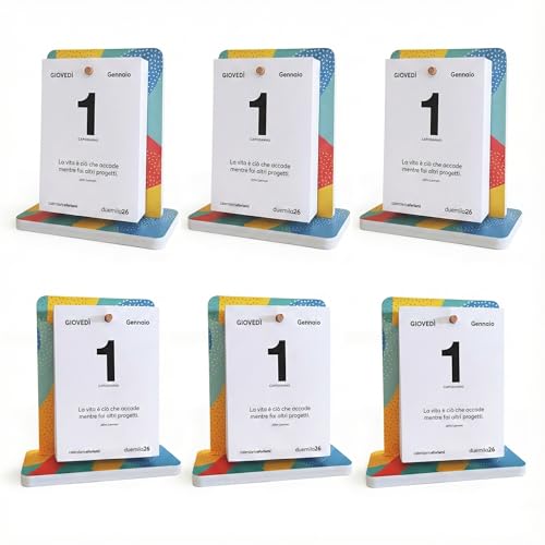 Calendrier de bureau 2026 haut de gamme base Forex design COLOR premium par Q&B Graphique