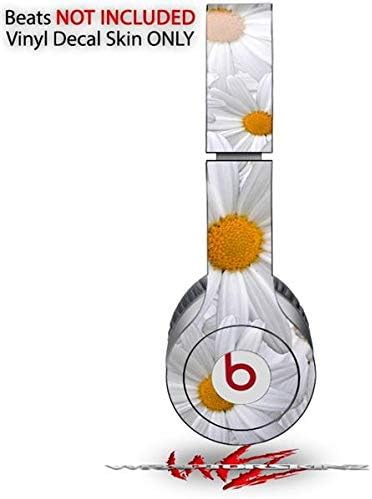 Skin Decal Wrap Works with Original Beats Solo HD Headphones Daisys Skin Only (Headphones NOT Included)