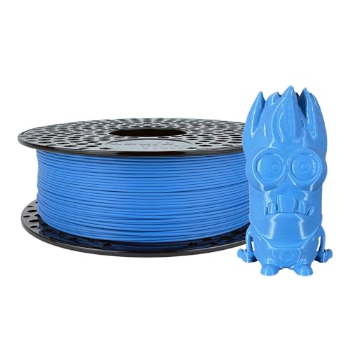 AzureFilm Filament PLA original pour imprimante 3D 1,75 mm – Bobine de 1 kg – Facile à imprimer – Haute précision – Surface lisse – Idéal pour les prototypes, les modèles et les impressions