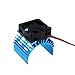 JIALUN ZFX-GUFENG, Ventilatore assiale Fit for HSP RC Crawler Car 540 Motor Dissipatore &