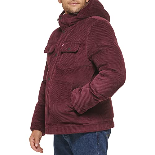 Image of Levi's Men's Performance Hooded Puffer Trucker Jacket (Regular & Big & Tall Sizes)