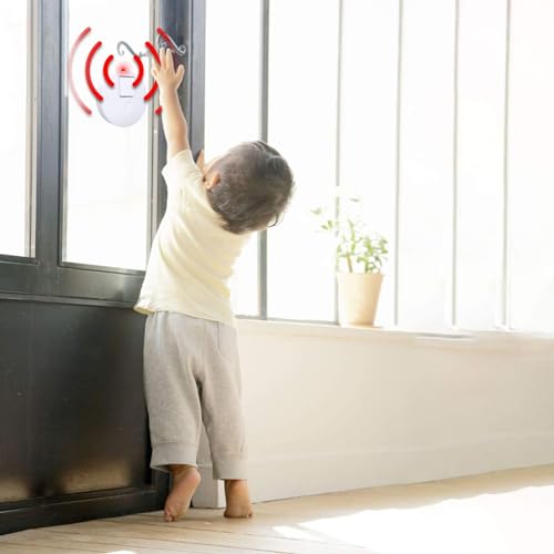 Glasbruchmelder Coziert mit 120dB Alarm für Fenster- und Diebstahlschutz