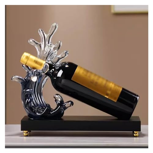 Étagère de vin à vin rouge bleue : solution gain de place chic - 7