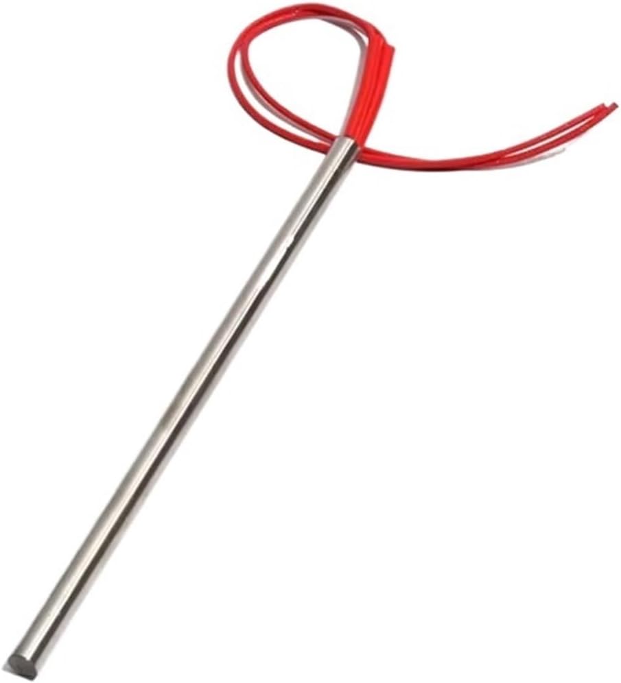 10PCS 15mm 190~220mm 201SUS Tubular Single-End Heater 110/220/380V Cylindrical Electric Heating Pipe 710/730/750/790/800W(220V,790W 15x210mm(DxL))