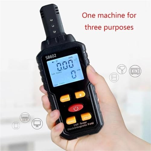 Detector EMF multifuncional con medición de temperatura miniatura 3