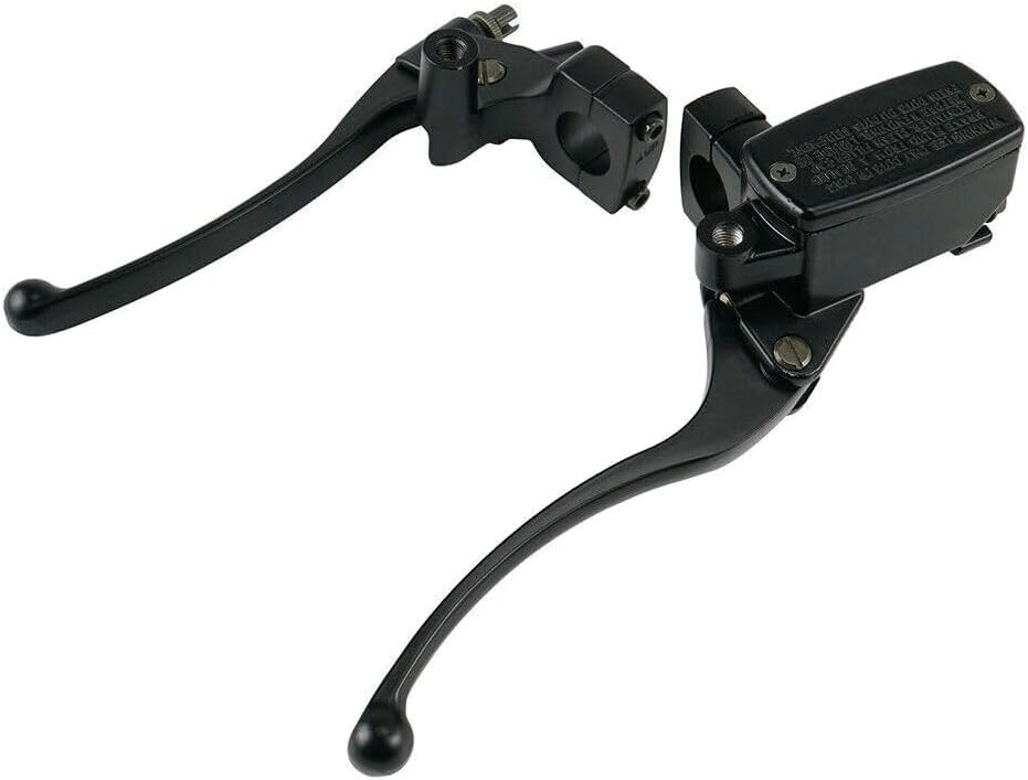 1" 25 mm Handlebar Brake Clutch Lever Aluminum Black 10 mm -Mirror Thread Spray Powder,Repair Your car