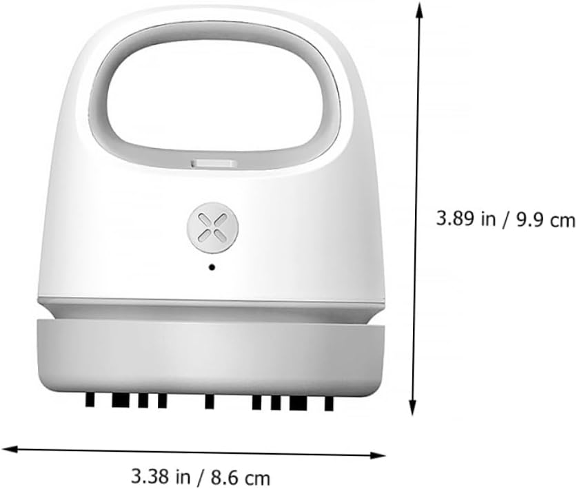 Portable Desktop Vacuum Cleaner USB Charging for Dust Paper Pet Hair Lightweight Desk Cleaner Dust Brush for Laptop Office Clean