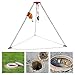 Confined Space Tripod Kit 1800LBS Winch, Confined Space Tripod 8' Legs and 65.62' Cable, Confined Space Rescue Tripod with Fall Arrester, Self-locking, Storage Bags, for Confined Space Rescue