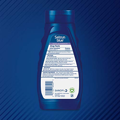 Selsun Blue 2-In-1 Anti-Dandruff Shampoo & Conditioner, 11 Fl. Oz., Maximum Strength 2-In-1 Treatment, Selenium Sulfide 1% #TOP1