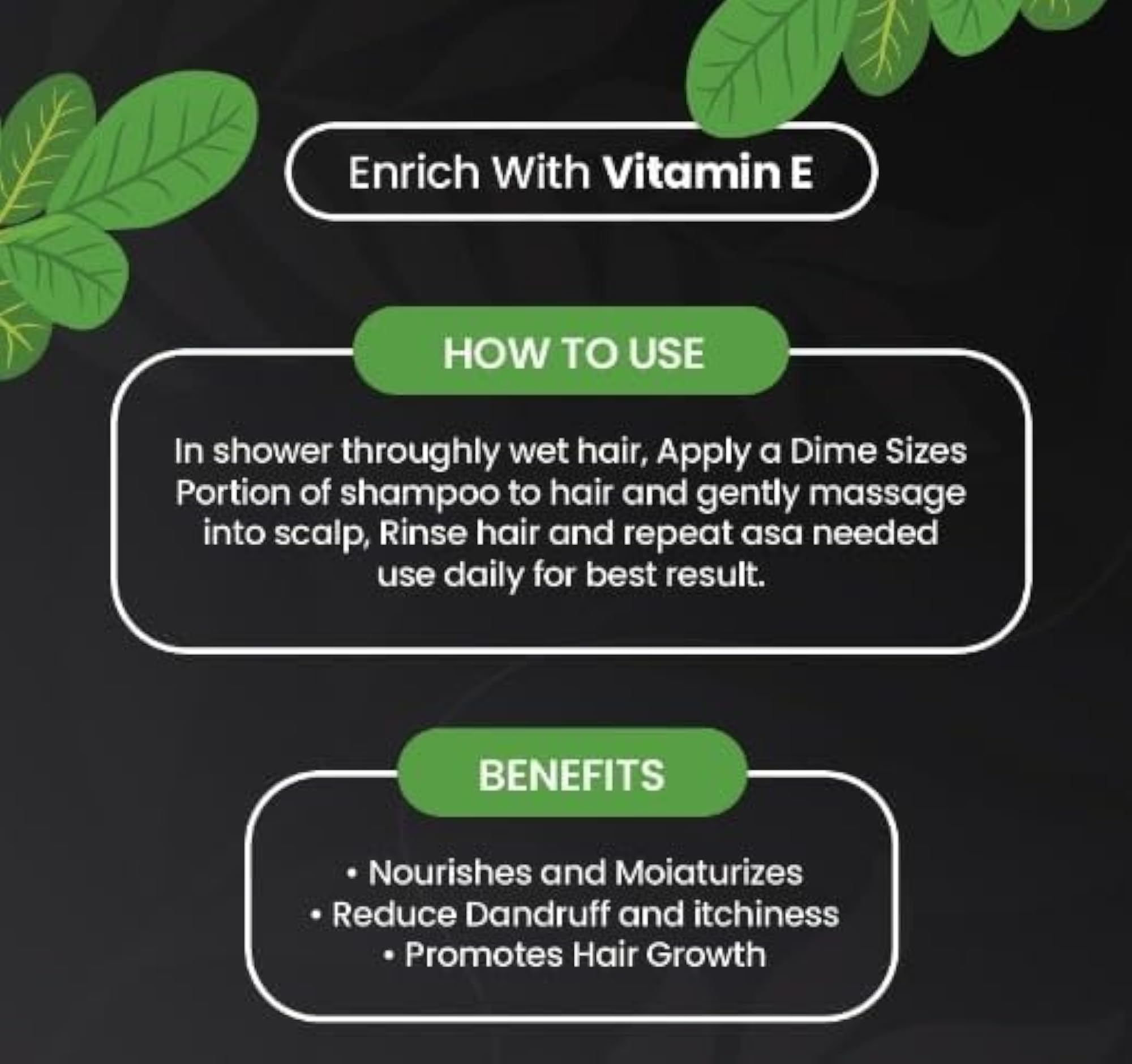Moringa Shampoo, 100ml
