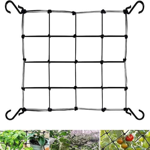 Red de enrejado para camas elevadas y soporte de tomates 6
