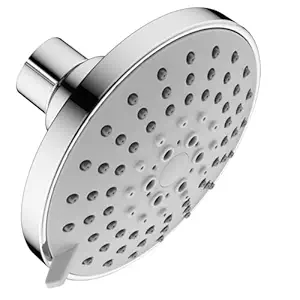 ALTON ABS 5-Function Overhead Chrome Finish Shower (Silver, 4 Inch)