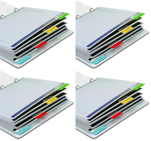 Index de signalisation adhésives 3L Fr 10522 pour classer sans abîmer les livres