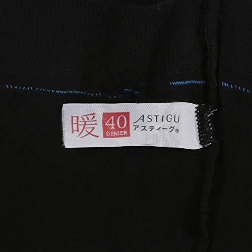 Image of Atsugi Astigu Warming Hot Tights Dan 40 Denier Size - 480 Black L-LL