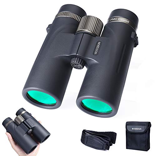 Fernglas für Erwachsene, 12x42 Kompakt Fernglas Hochleistungs Teleskop für Vogelbeobachtung Safari Sternebeobachten Wandern Konzerte Sport Cover