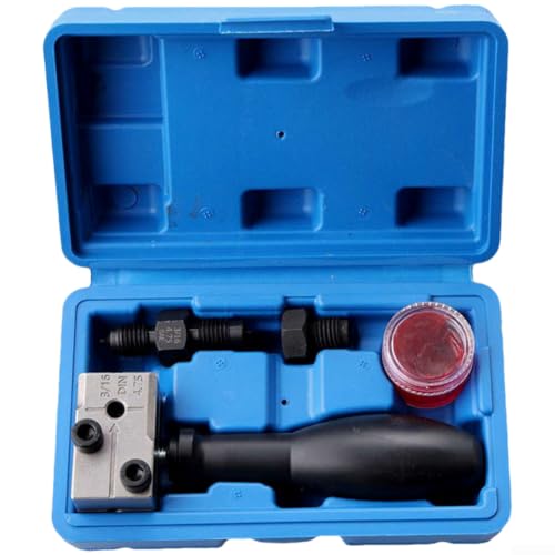 Image of CYRENT 4-Piece Automotive Flaring Tool Kit - Brake Line and Tube Expander with 4.75mm Head