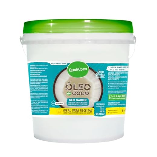 Qualicoco Oleo Coco Sem Sabor 1 0L