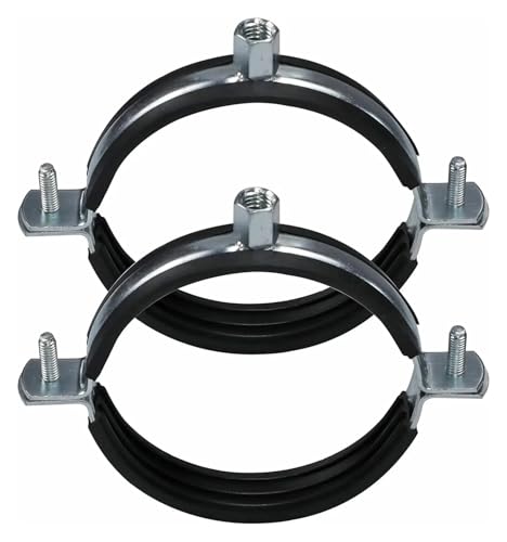 Soporte techo para tuberías de agua con abrazadera ajustable acero 304 M8 M10 6