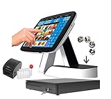 ZHONGJI Cash Register with Built-in Thermal Printer with POS System...